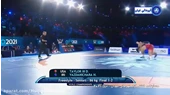 کشتی حسن یزدانی ودیوید تیلور ،فینال قهرمانی جهان نفسگیر