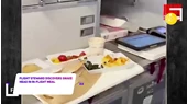 پیدا شدن سر مار در غذای هواپیما